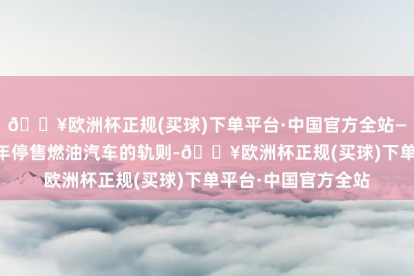 🔥欧洲杯正规(买球)下单平台·中国官方全站——欧盟已制定2035年停售燃油汽车的轨则-🔥欧洲杯正规(买球)下单平台·中国官方全站