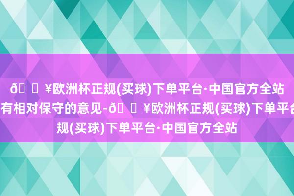 🔥欧洲杯正规(买球)下单平台·中国官方全站但部分机构仍握有相对保守的意见-🔥欧洲杯正规(买球)下单平台·中国官方全站