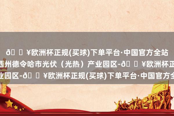 🔥欧洲杯正规(买球)下单平台·中国官方全站该神态位于青海省海西州德令哈市光伏（光热）产业园区-🔥欧洲杯正规(买球)下单平台·中国官方全站